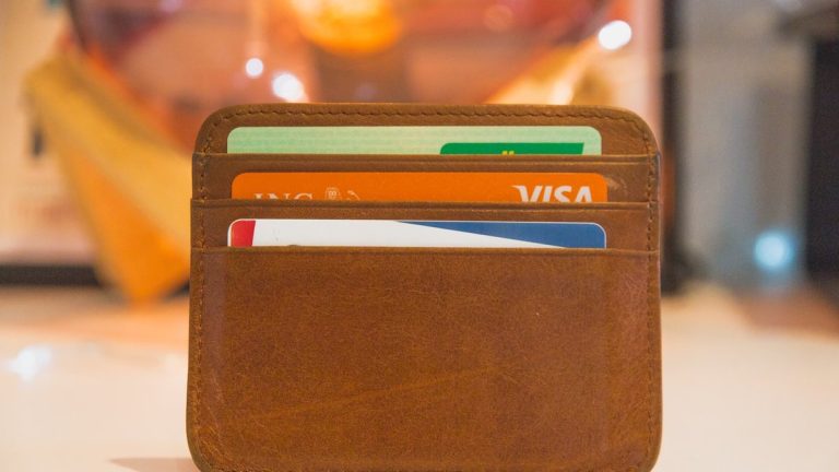 brown wallet